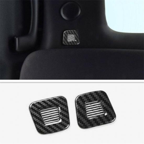 Верхняя накладка на микрофон для Jeep Compass/Renegade 2017- ABS Углеродное волокно