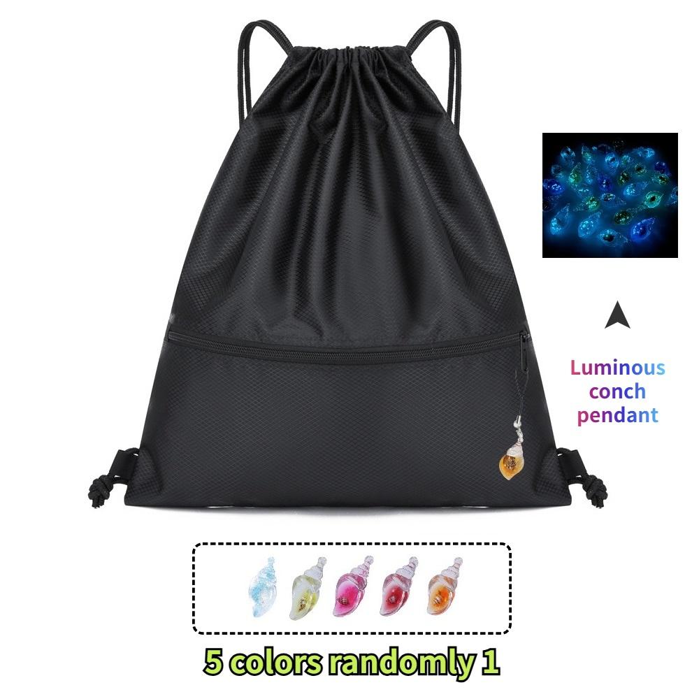 Foldable Drawstring Backpack – Lightweight, Waterproof Bag for Hiking, Travel & Outdoor