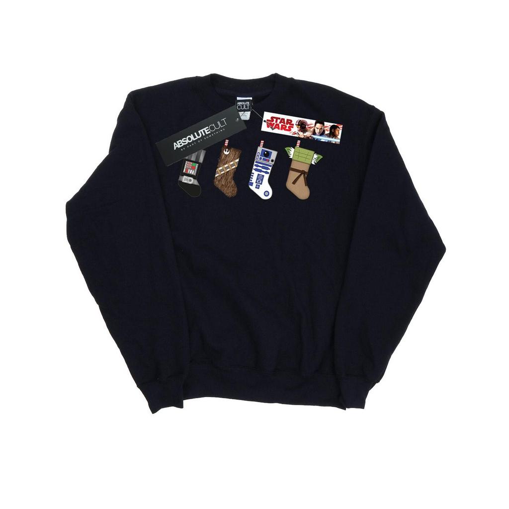 STAR WARS Boys Christmas Stockings Sweatshirt