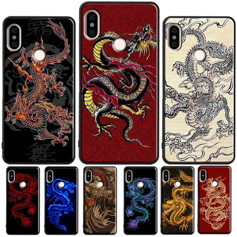 Chinese Dragon For Huawei Nova 9 10 SE Y91 Y61 Y90 Y70 Y60 Y72 12s 12i 11i 7i 8i P60 Pro P30 P40 Lite Case