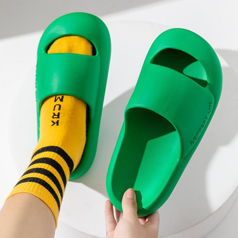 Fashion Unisex Slippers Summer Flat Shoes Non-slip Comfortable Casual Fashion Beach Shoes Slides Women Flip Flops Sandals House Slippers