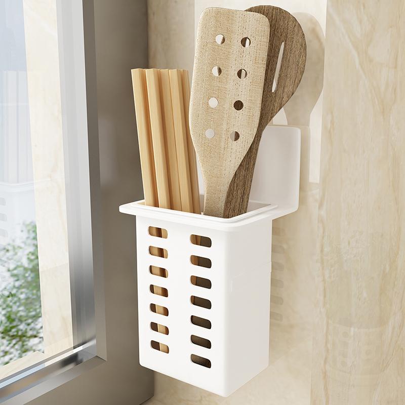1 Functional Toothpaste Bathroom Toothbrush Stand Wall-Mounted Toothbrush Storage Rack Bathroom Storage Rack