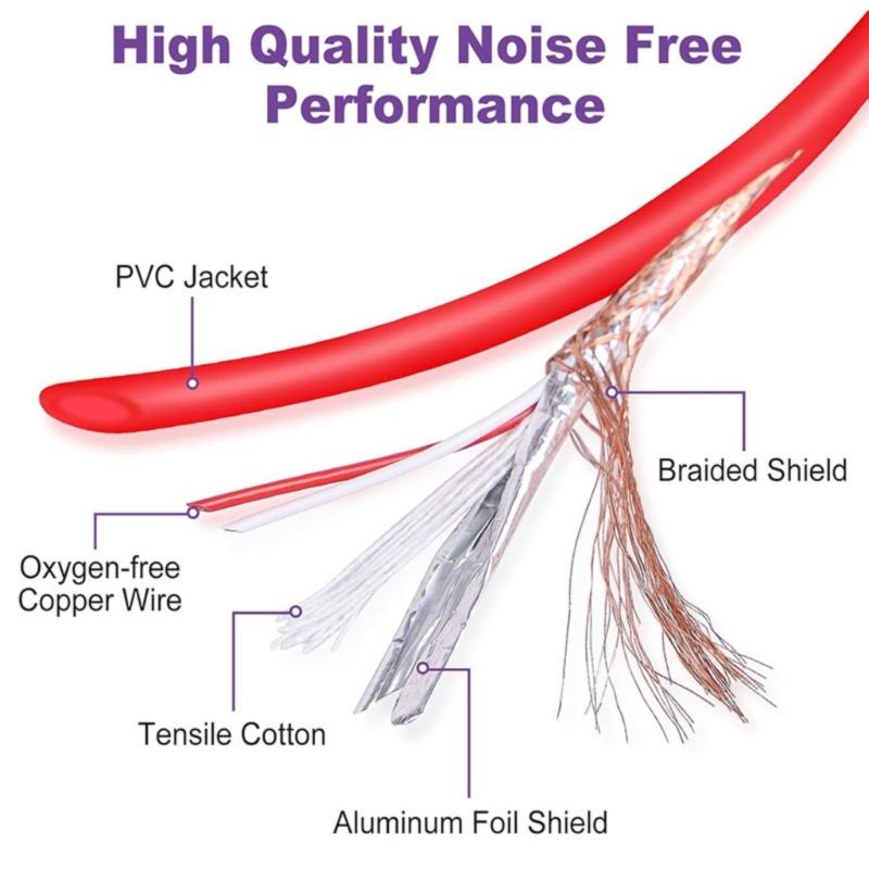 Quality Microphones Cord 3Core XLR Cable XLR Male to Female Cord Perfect For Mixer Amplifiers And Music Gears Wire