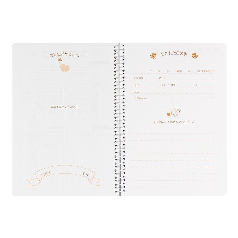 DESIGNPHIL MIDORI Notatnik Dziennik HF Dziennik Opieki nad Dzieckiem A5 26007006