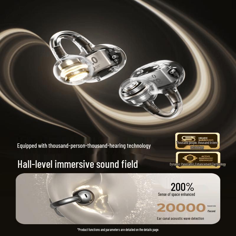 SANAG S8S Ultra AI Ear-Clip Open-Style Bluetooth Earbuds
