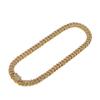 Unisex Hip Hop Diamond-Studded Cuban Chain Bracelet & Necklace