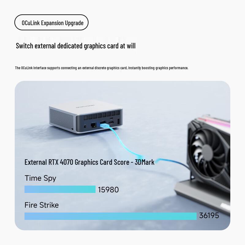 Minisforum X1-370 AMD Ryzen AI 9 HX 370 Mini PC (CN version)