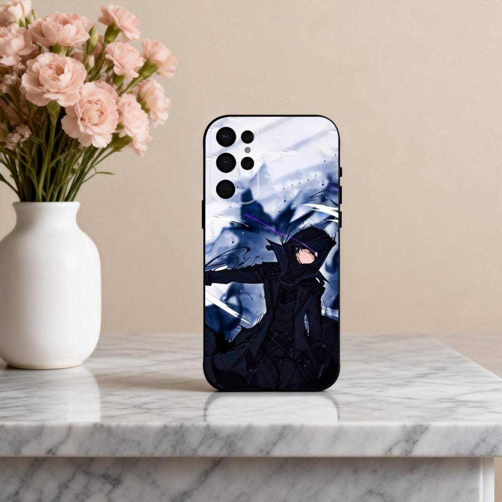 Manga The E-Eminence In S-Shadow Phone Case For Samsung S25,S24,S21,S22,S23,S30,Ultra,S20,Plus,Others Soft Black Cover