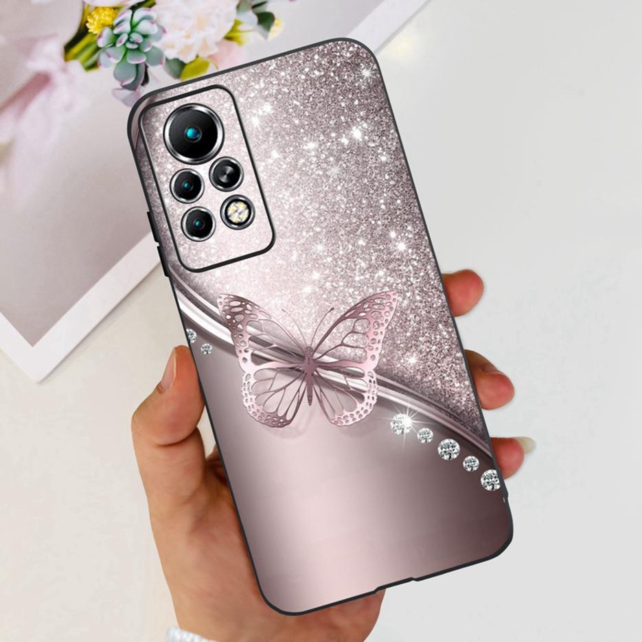 For Infinix Note 11 Pro Case X697 Cute Painted Back Cover Soft Silicone Phone Cases For Infinix Note 11 Note11 Pro Fundas Bumper