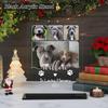 Custom Pet Happy Moments LED Night Light Personalized Pet Photo Acrylic Wooden Lamp Cherished Pet Birthday Keepsake Ideal Gift