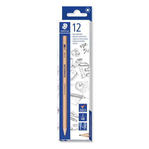 Staedtler Natural Lead Pencils (12/box) (HB)