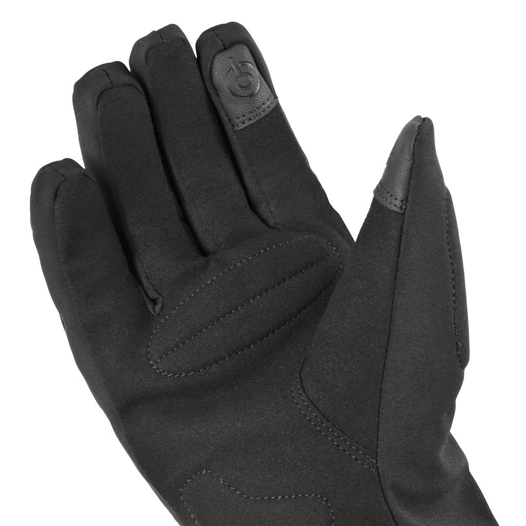 Komine Motorcycle Gloves 12V Protect XL EK-216 E-Gloves, Black,