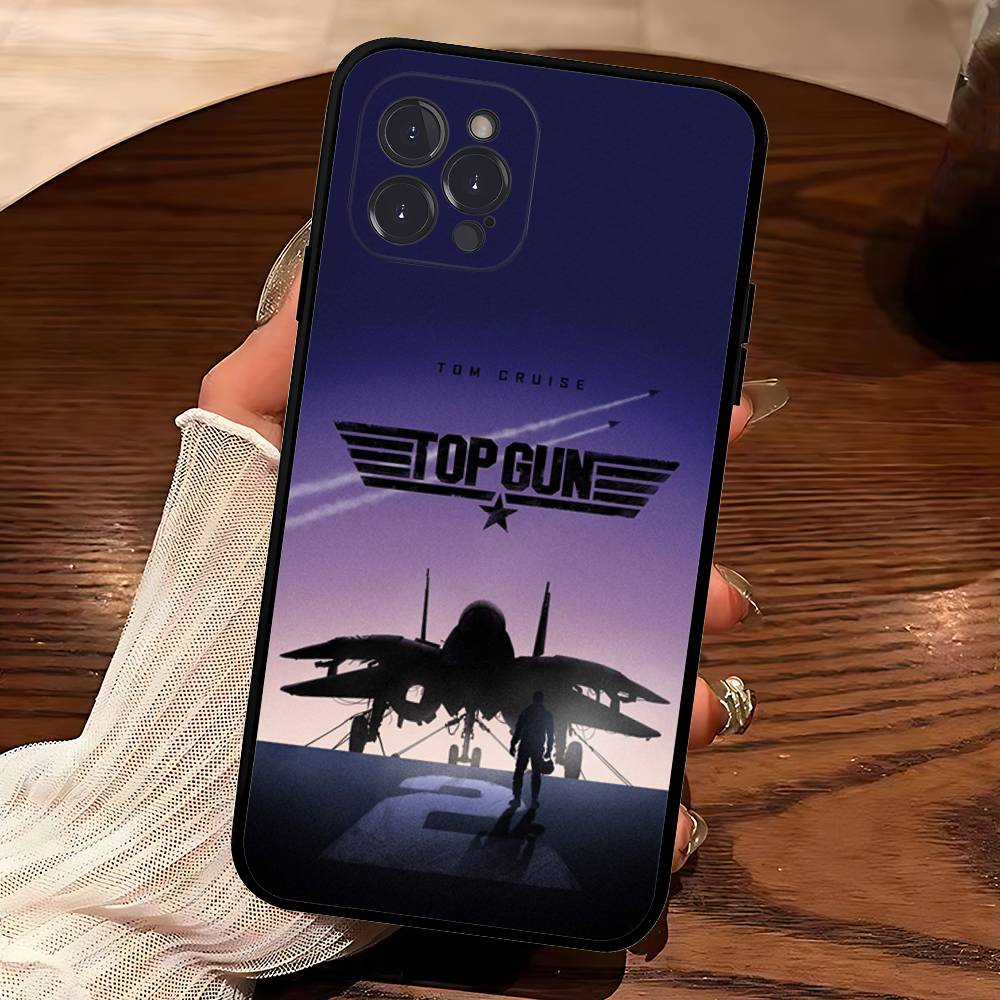 Top Gun Maverick Handyhülle Für IPhone 16 17 Air 15 14 13 12 11 Pro Max 16E Plus Fundas