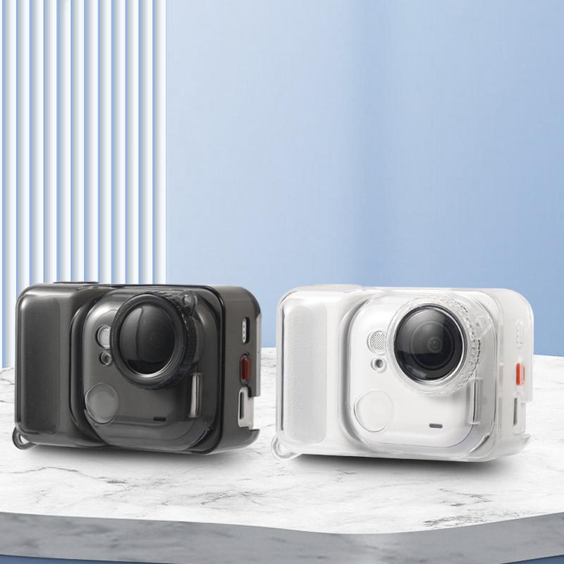 For Insta360 Go Ultra Protective Cover Tpu Anti Drop Protective Case With Lens Cap