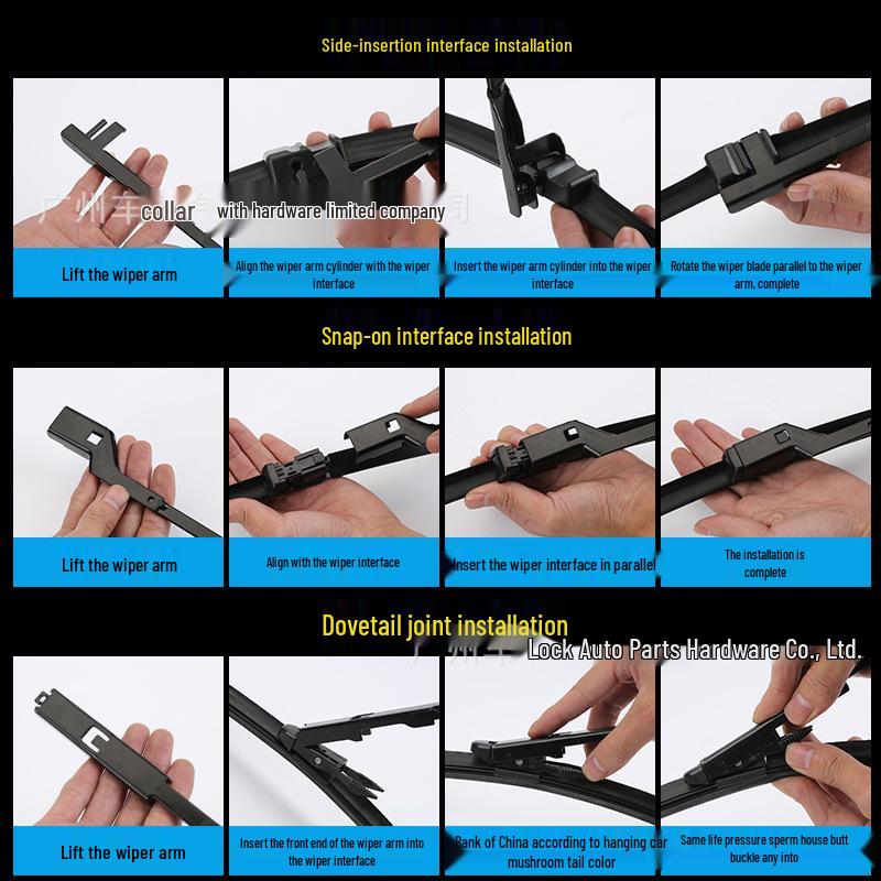 Volvo RHD XC60/XC90/V40/V60/S40 Front Boneless Wiper Blade