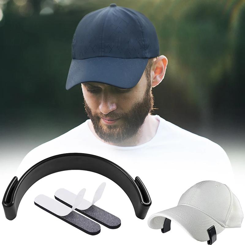 Modelador de Curva de Chapéu Faixa de Curvatura de Chapéu de Plástico Modelador de Aba de Chapéu Dobrador de Chapéu Aba Modelador de Chapéu Mantenedor de Forma de Chapéu Ferramenta para Curvar Chapéus de Beisebol