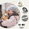 Waterproof Airtag Cat Collar, Reflective Cat Airtag Collar with Bell, Breakaway Cat collar AirTag Holder, Lightweight Kitten Collar for Apple Air