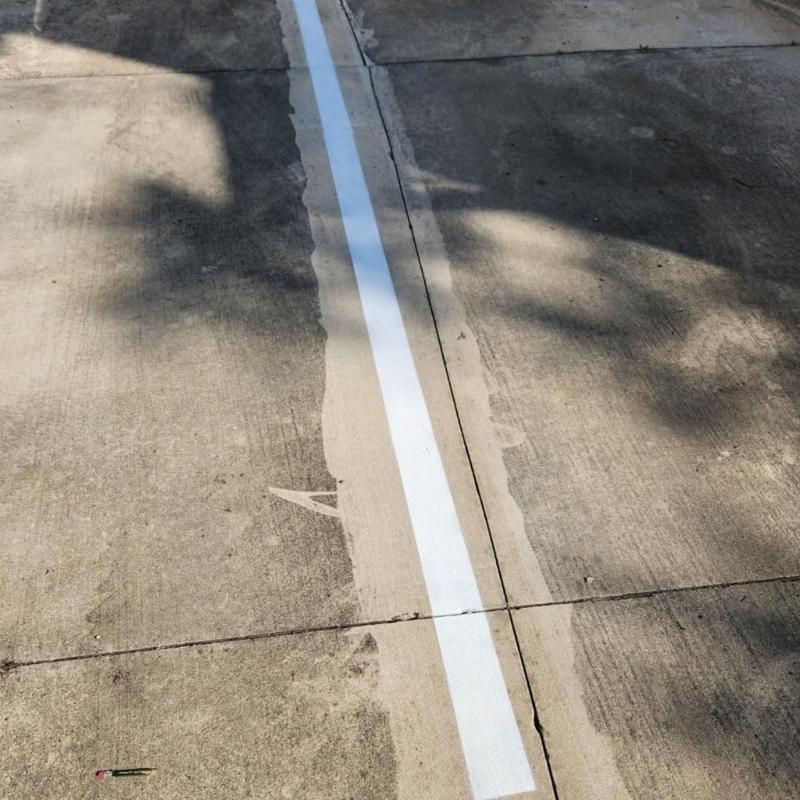 Parking Lot Line Stencil Template Road Marking Tool Folding Straight lines Template for Parking Area and Warehouses