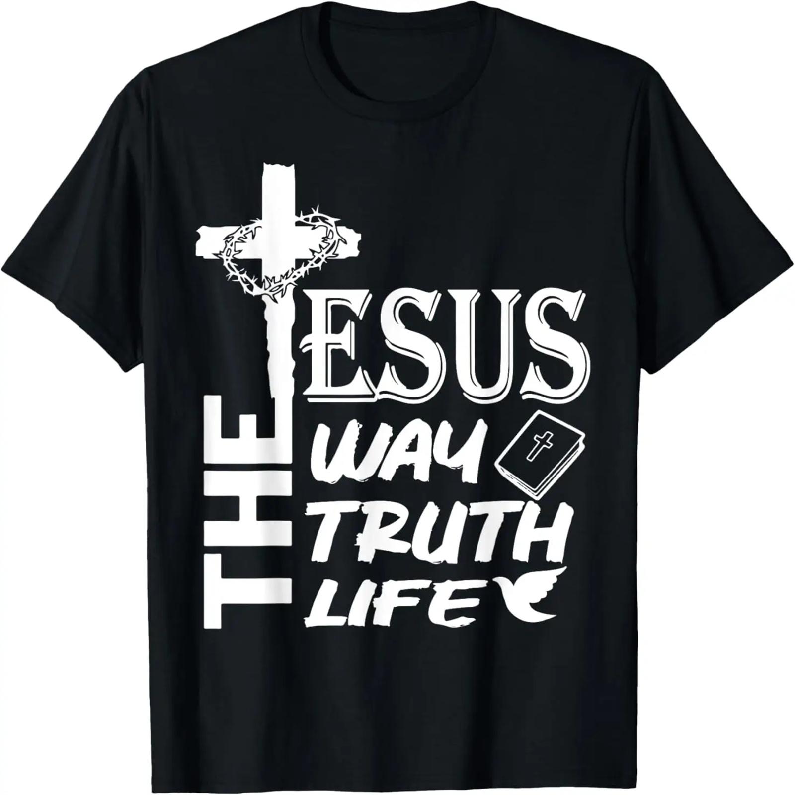

Colossians 1_19 Redeemed Christian Themed Novelty Graphic T-Shirt XXXXXL чорний