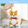 Kawaii Corgi Stuffed Animal Plush Hanging Toy For Bags Kids Birthday Present