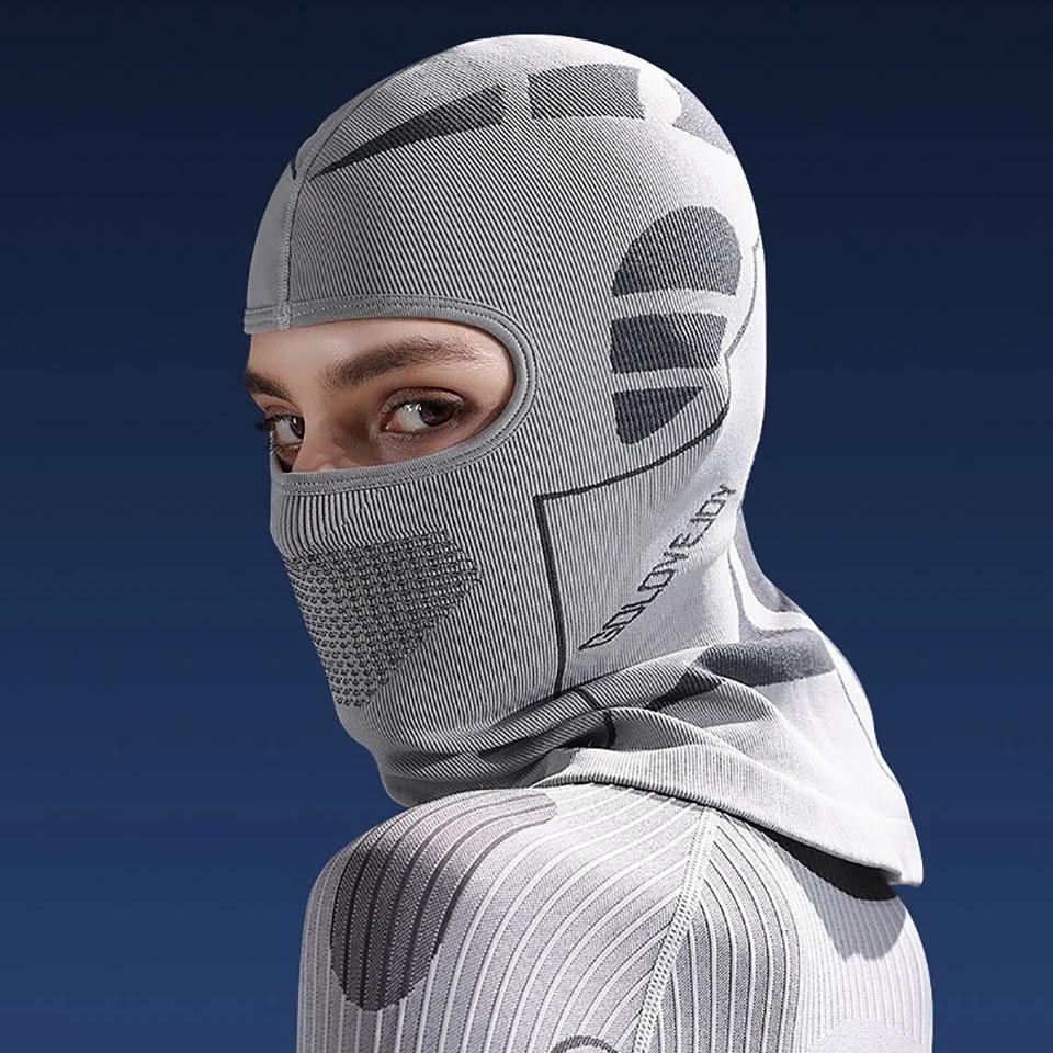 Gtubike Motorcycle Balaclava Face Cover Winter Ski Windproof Mask High Stretchy Helmet Hood Cold Weather Cycling Bike Scarf