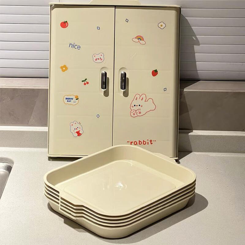 Складная настенная кухонная сушилка для посуды