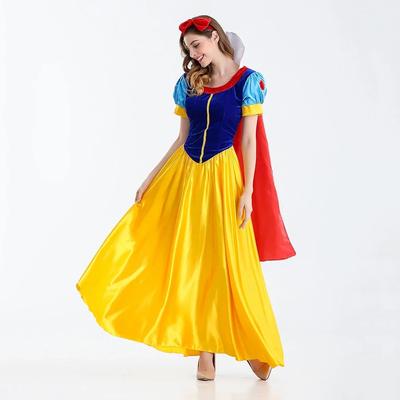 Klassisches Märchen Schneewittchen Prinzessinnenkostüm Erwachsene Frauen Halloween Aufführung Fantasia Prinzessin Cosplay Rollenspiel Kleider