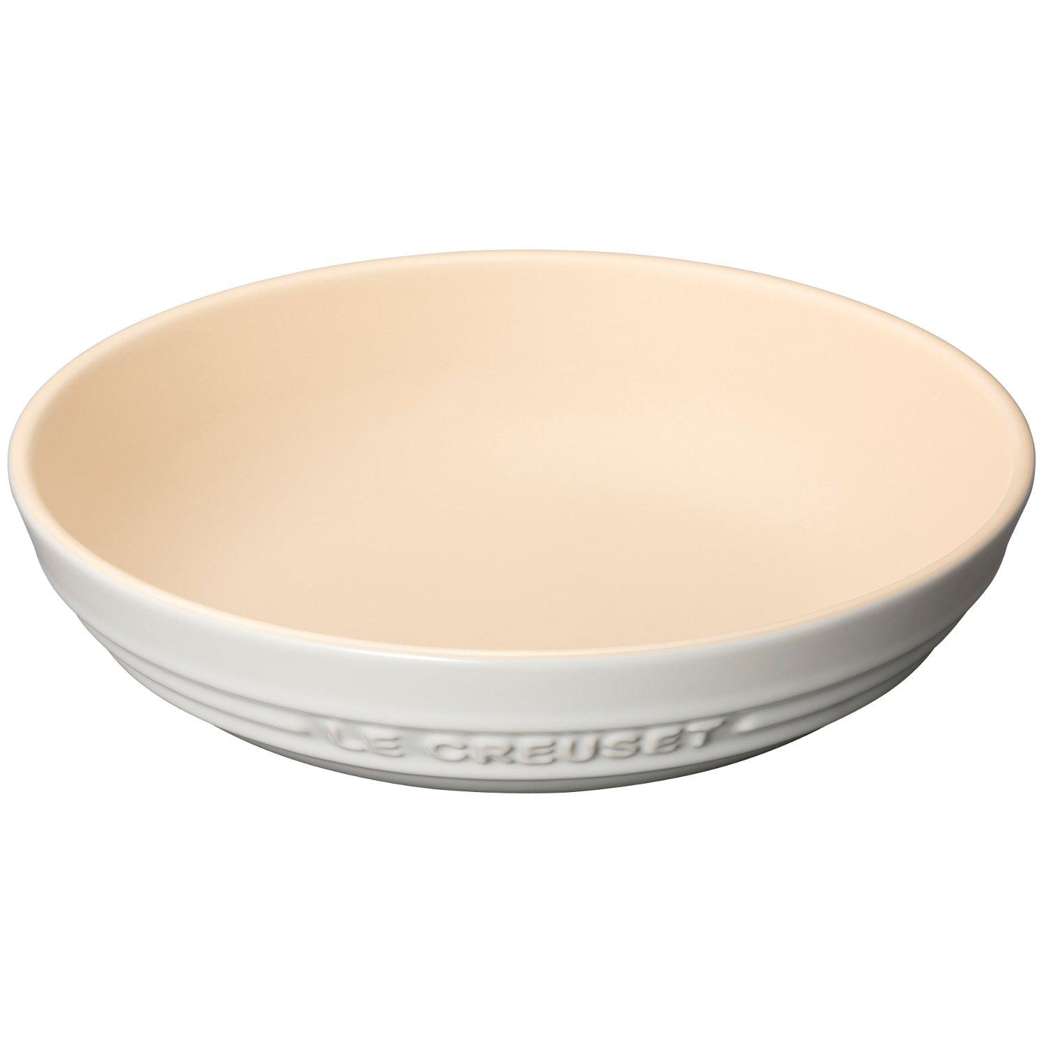 Round Dish 20cm white/sand белый