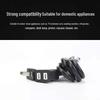 High-Power Industrial Extension Cord with Copper Core for Electric Vehicle Charging