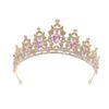 Birthday Crown Tiara, Metal Glitter Party Crown for Women and Girls, Adjustable Fit for Birthday Wedding Anniversary Party