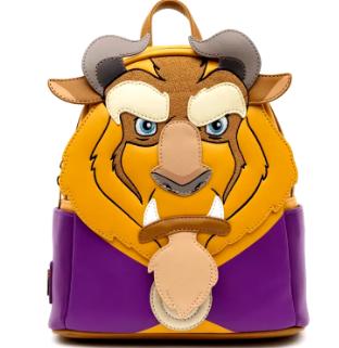 Kids Cartoon Villain Mini Backpack Floral Print Cute Small Rucksack Student School Bag