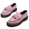 Tassel women's genuine leather suede leather small leather shoes men's fashion student round head casual shoes