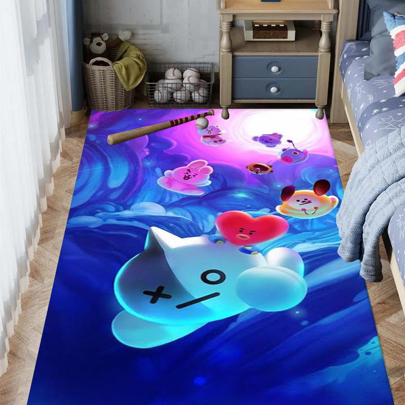 Vibrant Soul: Essence Unity Carpet Doormat Suitable for All Seasons Protective Pad Bathroom Mat Dormitory Decoration