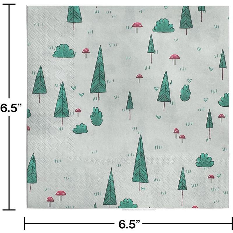 

20 шт./упак. 33*33 см 2-слойные одноразовые салфетки для вечеринок с рождественским узором