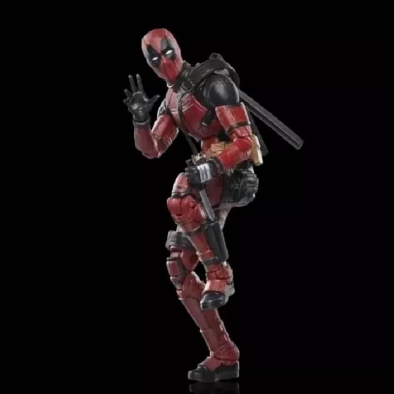 Deadpool Action Figure With Articulated Joints And Movie Accurate Wolverine Suit