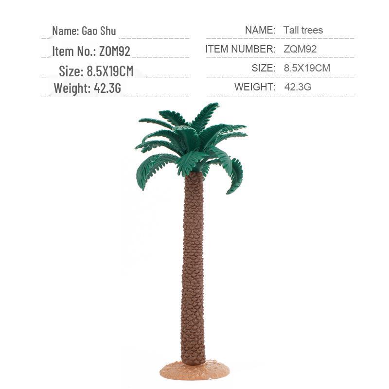 Creative DIY Dinosaur & Tree Micro Landscape Ornaments Model