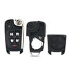 S Flip Folding Remote Car Key Shell For Chevrolet Cruze Epica Lova Camaro Impala For Opel Fob Hu100 Replacement Case
