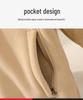 Women's Thick Fleece-Lined Jacket - Warm, Casual, Stand-Up Collar Cardigan for Autumn & Winter