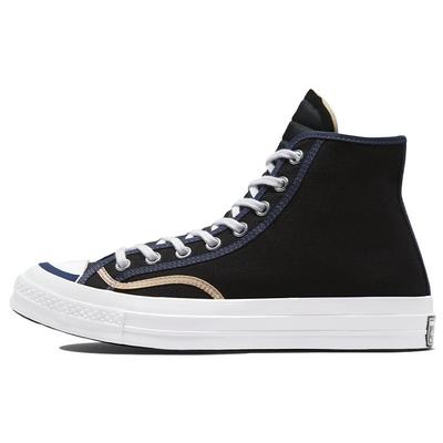 Δεκαετία 1970 Chuck Taylor All Star Κλασικά Ευέλικτα Ψηλά Παπούτσια Καμβά Unisex Αθλητικά Παπούτσια Άνθρακας-Μαύρο 171409C