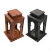 Stearinlys Lanterne Midtpunktholdere Vintage trebord for
