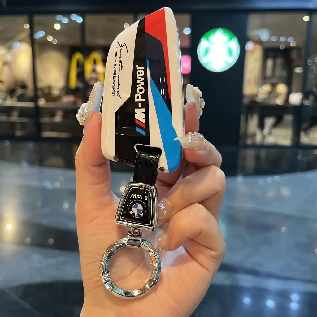 Car Remote Key Case Cover Shell for BMW X1 X3 X5 X6 X7 1 3 5 6 7 Series G20 G30 G11 F15 F16 G01 G02 F48 Car Accessories EV2