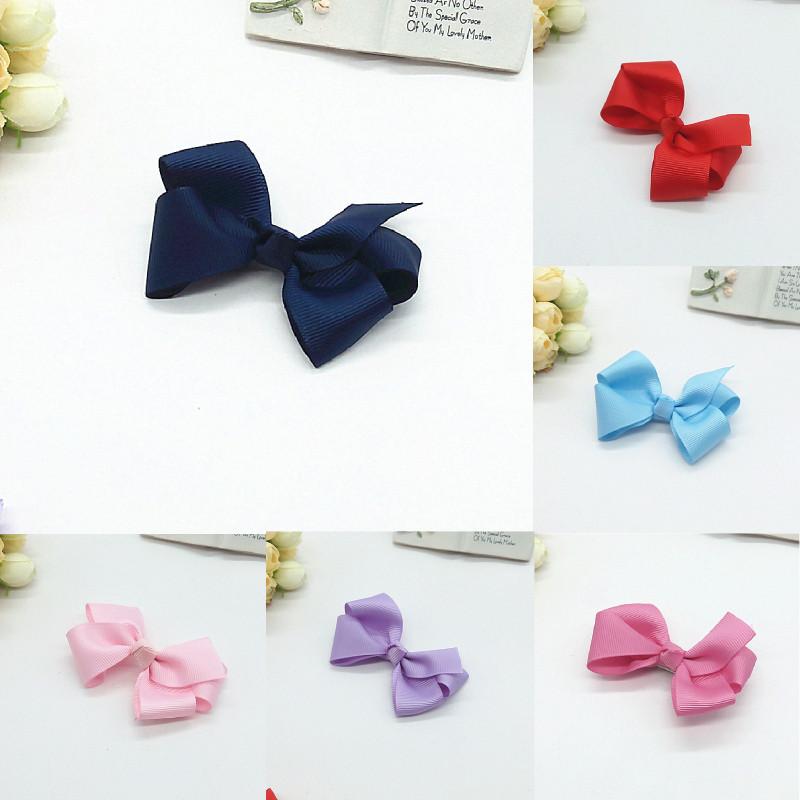 Childrens Hair Handmade Accessories Rose Pink Ribbon Butterfly Toddlers Headband