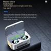 Drahtloses Bluetooth-Headset TWS Großer Bildschirm Intelligente Nummer zeigte Ohr-Ohr-Atmungslicht-Sport-Headset