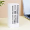 YANHAIGONG Mini Tower Fan for Bedroom, Oscillating Silent Cool Fan with Night Light, Desktop Household Air Conditioning Fan