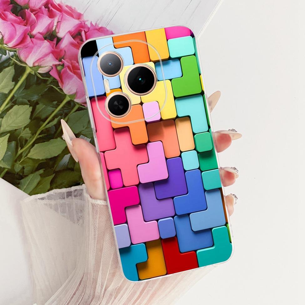 Case For Honor Power 5G Cover DVD-AN00 Transparent Fashion Butterfly Cute Cat Cool Painted Soft Phone Casing For Honor Power 5G