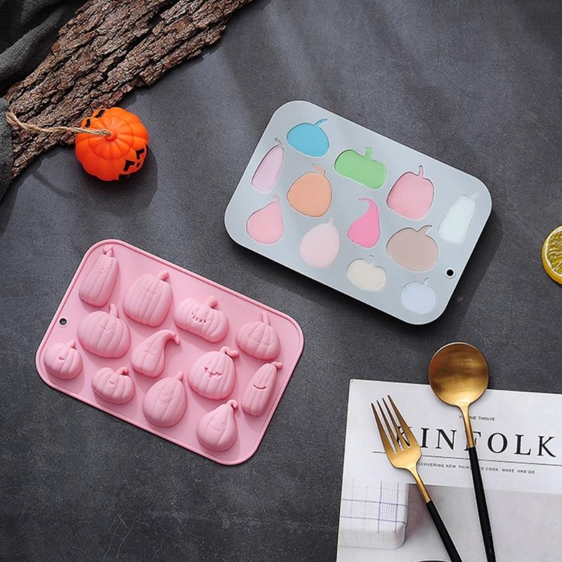 Pumpkin Silicone Mold Cake Decorating Cupcake Chocolate Mold Baking Fondant Mold