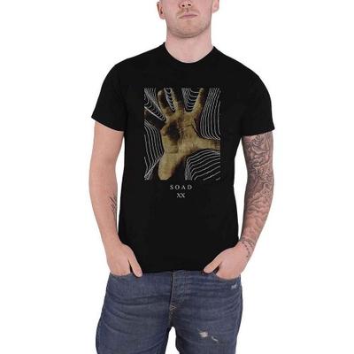 System Of A Down Unisex Adult 20 Years Hand T-Shirt