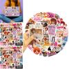 Ice Spice Singer Graffiti Stickers For Guitar Notebook Luggage Diy Waterproof Decals