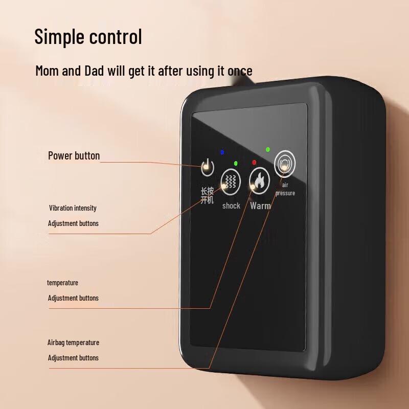 AUX Graphene Heated Knee & Leg Massager