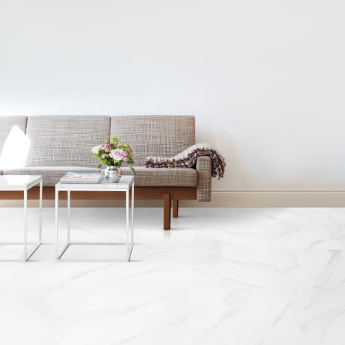 Humagineer Marble Floor Tiles, Cushion Flooring Tiles, Approx. 3 Tatami Mats (10.2 Ft), Floor Repair, Easy Installation, Sticker-Type, Beginner-Friend